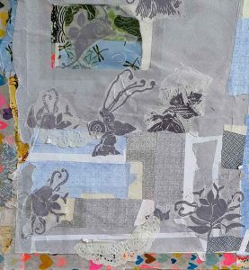 Karen Normoyle 'Éscape Room''mixed media on paper framed